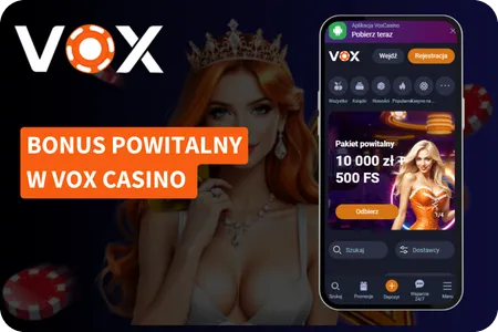 Vox Casino - Odbierz bonus powitalny