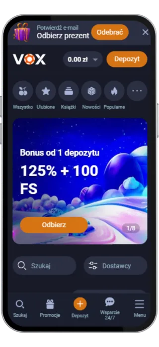 Vox Casino How To - Aktywuj bonus