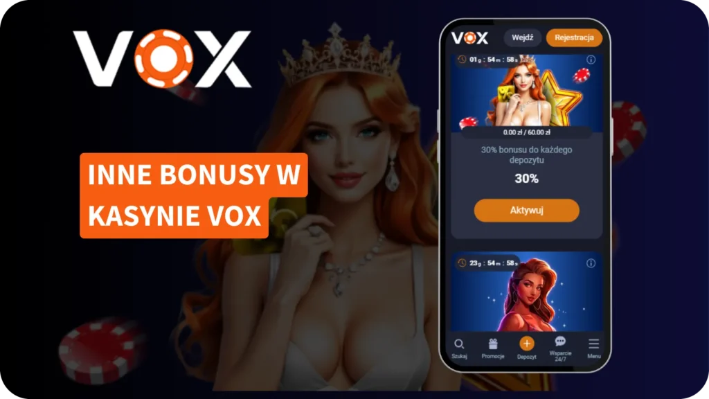 Vox Casino - Inne bonusy